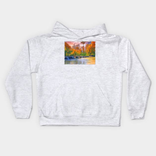 Tarr Steps Devon Kids Hoodie by Graz-Photos